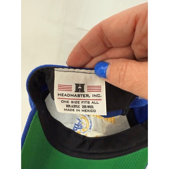 Vintage St. Louis Rams RAMTASTIC Snapback Hat Blue NFL Cap One Size - Picture 6 of 6